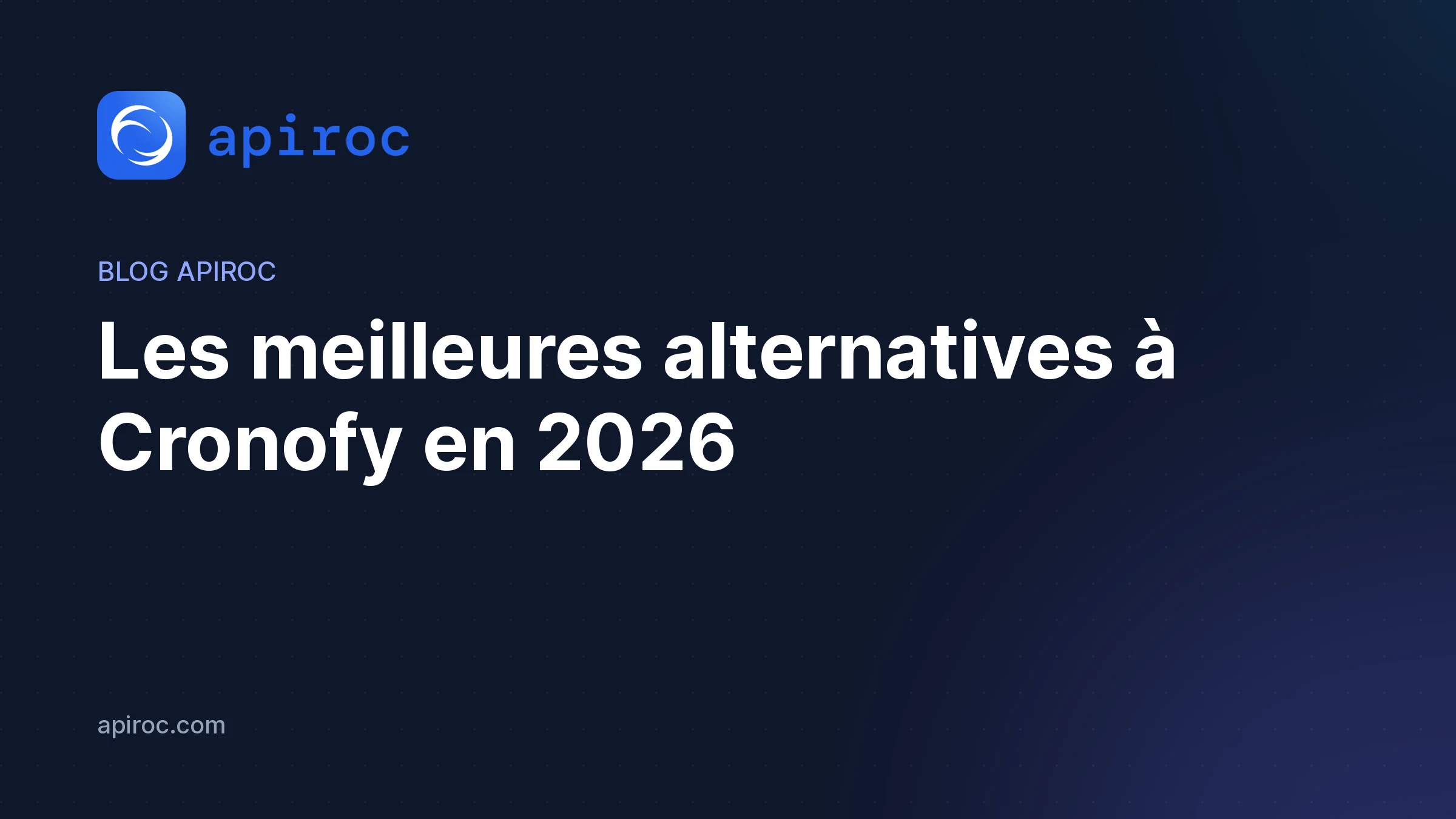 Les meilleures alternatives à Cronofy en 2026